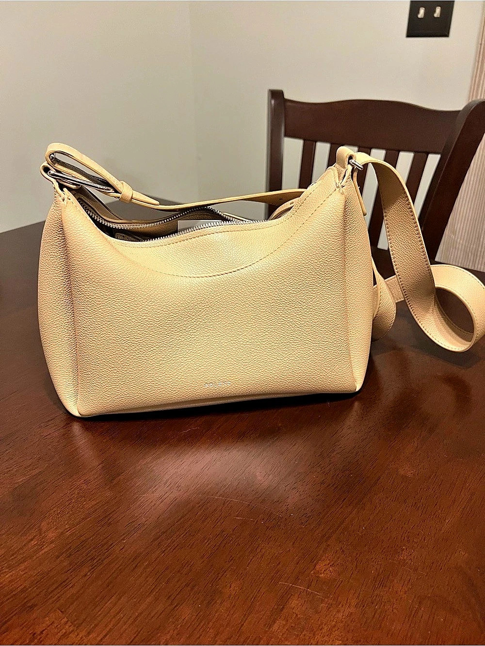 Polene Leather Shoulder Bag in Brown Like New